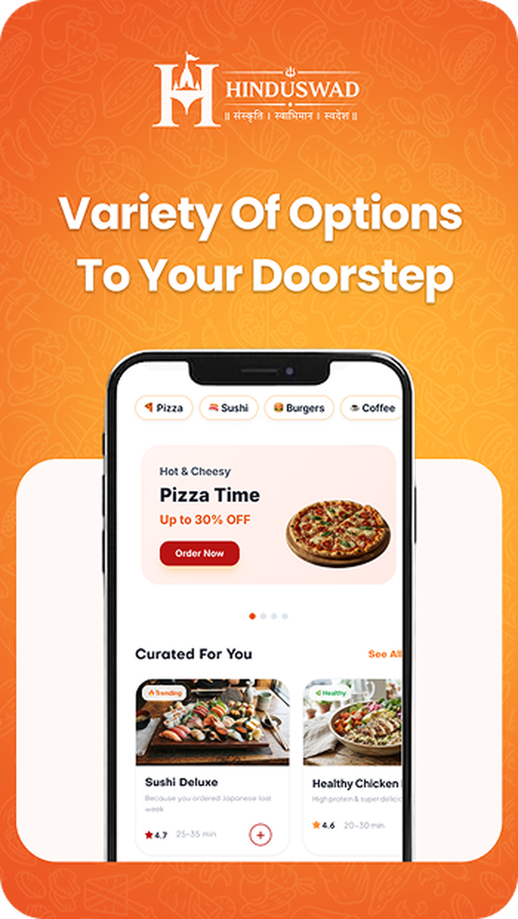 Hinduswad App - Variety Of Options To Your Doorstep