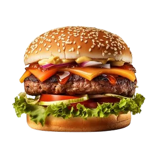 Burger meal